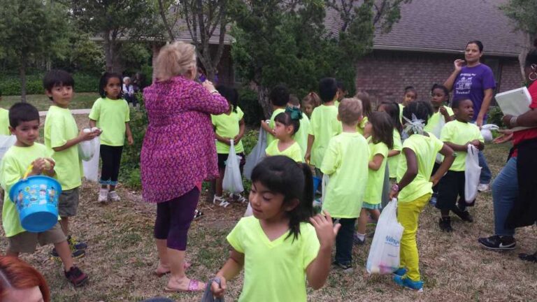 Easter Egg Hunting at Mayberry Gardens