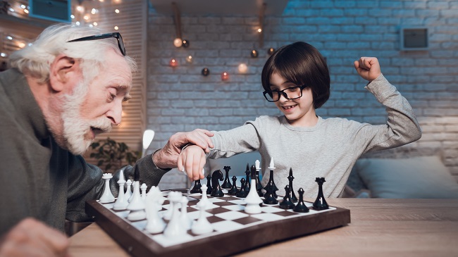 Family Game Night When Grandparents Have Dementia
